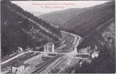 07330 Lichtentanne (Probstzella), Bahnhof, ca. 1920