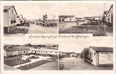37133 Friedland/Leine, Grenzdurchgangslager, ca. 1960 