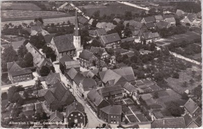 48324 Albersloh in Westfalen (Sendenhorst), Luftaufnahme, ca. 1960 