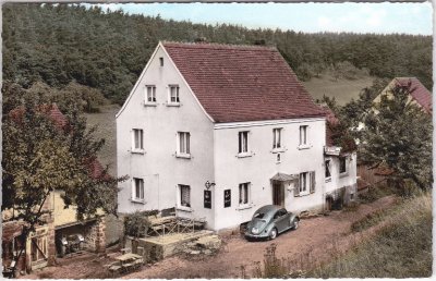 63933 Mönchberg im Spessart, Waldschänke-Aubachtal, ca. 1960