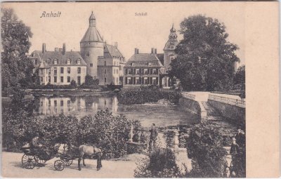 46419 Isselburg-Anholt, Schloß, ca. 1905