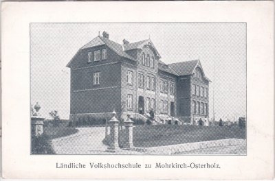 24405 Mohrkirch-Osterholz, Ländliche Volkshochschule, ca. 1905