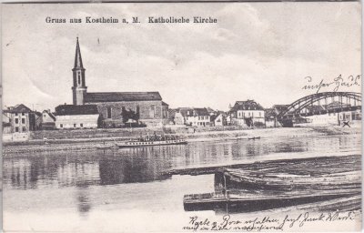 55246 Mainz-Kostheim am Main (Wiesbaden), ca. 1905