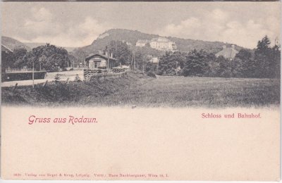 Rodaun (Wien-Liesing), Bahnhof, ca. 1900