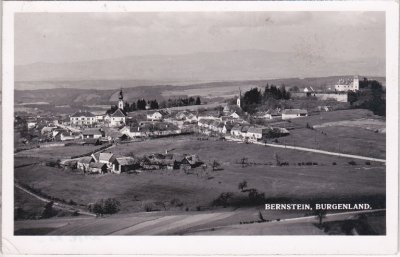 Bernstein (Burgenland), Ortsansicht, ca. 1935