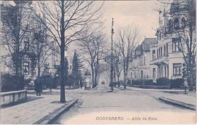 53173 Bonn-Bad Godesberg, Rheinallee, ca. 1915