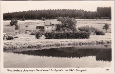 01778 Müglitz (Altenberg/Erzgebirge), Grenz-Schänke, ca. 1955