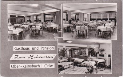64385 Ober-Kainsbach (Reichelsheim/Odenwald), Gasthaus, ca. 1955