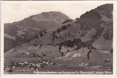 87538 Sonderdorf im Allgäu (Bolsterlang), Ortsansicht, ca. 1935