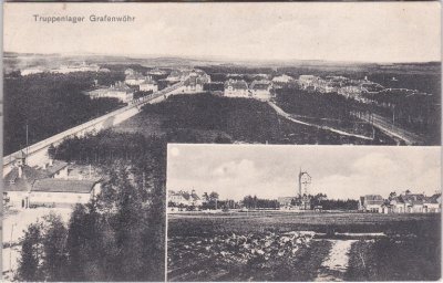 92655 Grafenwöhr, Truppenlager, ca. 1910