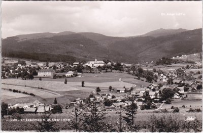 94249 Bodenmais, Ortsansicht, ca. 1955