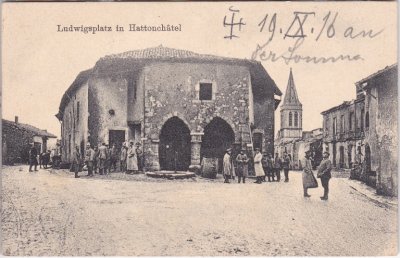 Hattonchâtel, Ludwigsplatz, ca. 1910