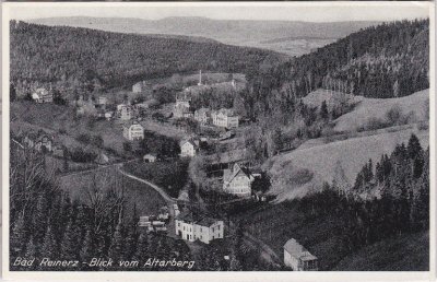 Bad Reinerz (Duszniki-Zdrój), Ortsansicht, ca. 1935
