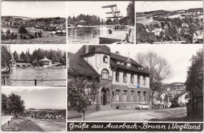08209 Brunn (Auerbach im Vogtland), u.a. Ferienheim, ca. 1965