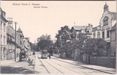 01324 Dresden-Weißer Hirsch (Loschwitz), Bautzner Straße, ca. 1930