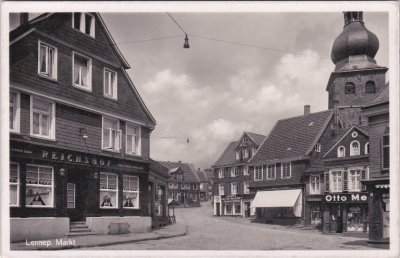 42897 Lennep (Remscheid), Straßenansicht, ca. 1935