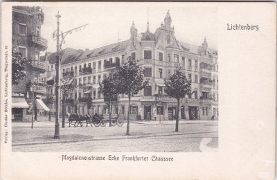 10365 Berlin-Lichtenberg, Magdalenenstraße, ca. 1905