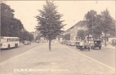 14169 Berlin-Zehlendorf, Berlinerstrasse, ca. 1950