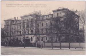 01307 Dresden-Johannstadt, Carolakrankenhaus, ca. 1915