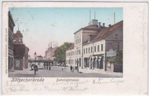 01445 Radebeul-Kötzschenbroda, Bahnhofstraße, ca. 1910