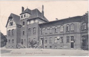 03253 Doberlug-Kirchhain (Dobrilugk), Bahnhof, ca. 1915