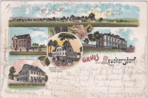 09387 Jahnsdorf-Leuckersdorf, Farblitho, ca. 1900