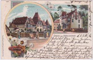 10318 Berlin-Karlshorst (Lichtenberg), Farblitho, ca. 1900