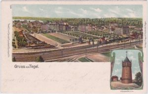 13507 Berlin-Tegel (Reinickendorf), Farblitho, ca. 1905