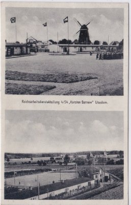 17406 Usedom, RAD-Lager "Sarnow", ca. 1935