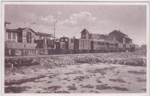 26571 Juist (Nordsee), Bahnhof, Kleinbahn, ca. 1925