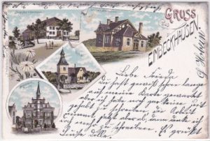 31848 Eimbeckhausen (Bad Münder am Deister), Farblitho, ca. 1900