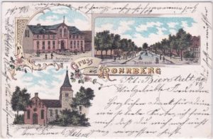 38489 Rohrberg (Altmark), Farblitho, ca. 1895
