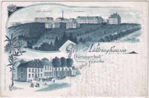 42853 Remscheid-Lüttringhausen, Düringerhof, Litho, ca. 1900