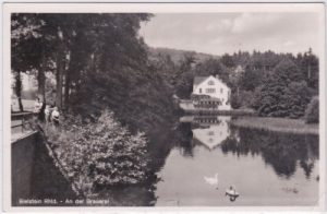 51674 Bielstein (Wiehl), An der Brauerei, ca. 1940