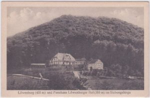 53604 Löwenburg bei Bad Honnef, Forsthaus, ca. 1925