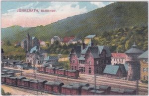 54584 Jünkerath, Bahnhof, Gleisansicht, ca. 1920