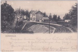 57271 Vormwald (Hilchenbach), Bahnhof, ca. 1905