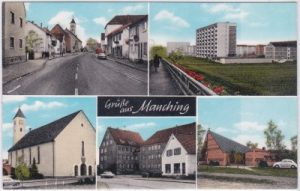 85077 Manching, u.a. Straßenansicht, ca. 1960