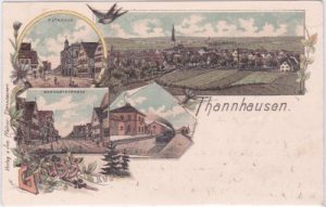 86470 Thannhausen (Schwaben), Farblitho, ca. 1895