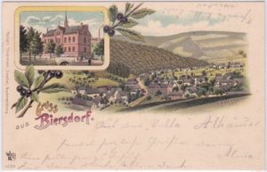 57567 Biersdorf (Daaden/Rheinland), Farblitho, ca. 1900