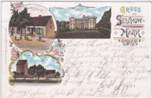 15859 Selchow (Storkow), Farblitho, ca. 1900
