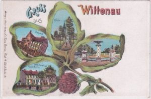 13437 Berlin-Wittenau (Reinickendorf), Farblitho, ca. 1905