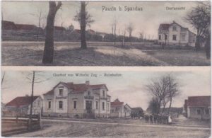 14621 Pausin (Schönwalde-Glien), u.a. Bahnhofstrasse, ca. 1910