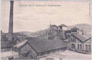 73433 Wasseralfingen (Aalen), Hüttenwerk, ca. 1910