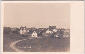 83395 Freilassing, Wegeansicht, Häuser, ca. 1935