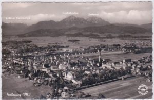 83395 Freilassing, Luftaufnahme, ca. 1960