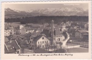 83395 Freilassing, Straßenansicht, ca. 1935