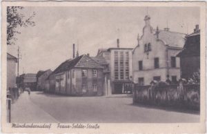 07589 Münchenbernsdorf, Franz-Seldte-Straße, ca. 1940