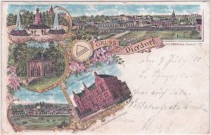 56269 Dierdorf, u.a. Hospital, Farblitho, ca. 1900
