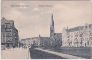 12459 Berlin-Oberschöneweide, Rathausstrasse, ca. 1910